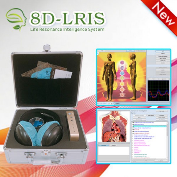 Bioplasm 8D-LRIS Bioresonance Machine - Aura Chakra Healing