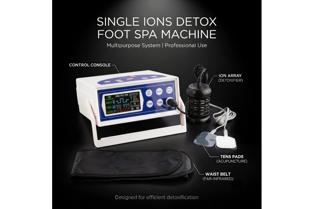 The Ion Detox Foot Spa Can Relax Your Body