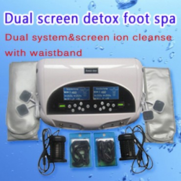 Dual Screen Detox foot spa