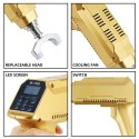 New 1500N 30 Levels 8 Heads Replaceable Electric Chiropractic Tools Spine Adjusting Gun For Cervical Massage Instrument