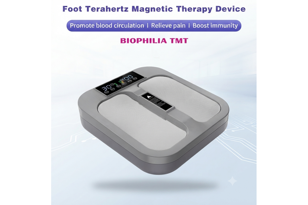 Biophilia TMT-Foot Terahertz Magnetic Therpay device for Pain relief and relax