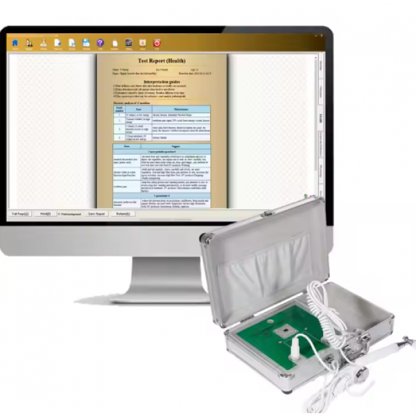LATEST Chinese Meridian Body Health Diagnostic Machine Acupuncture Device Meridian Analyzer