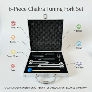 Tuning Fork Chakra Weighted Forks for Sound Healing Therapy Meditation